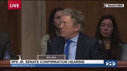 Watch Sen. Rand Paul Goes Off On Hysterical Big Pharma