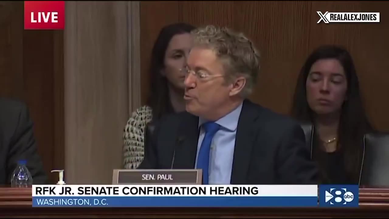 Watch Sen. Rand Paul Goes Off On Hysterical Big Pharma