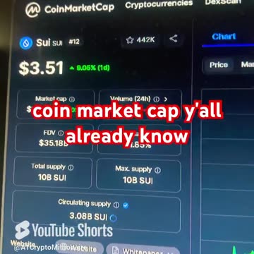 Sui crypto coin news today price prediction #fyp