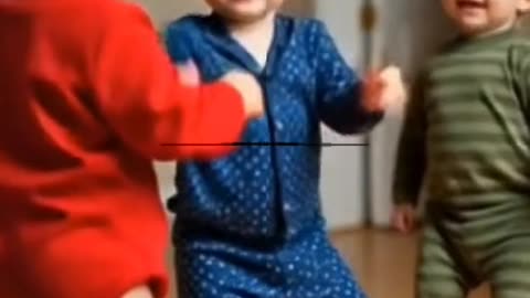 Funny video babys dancing yeah