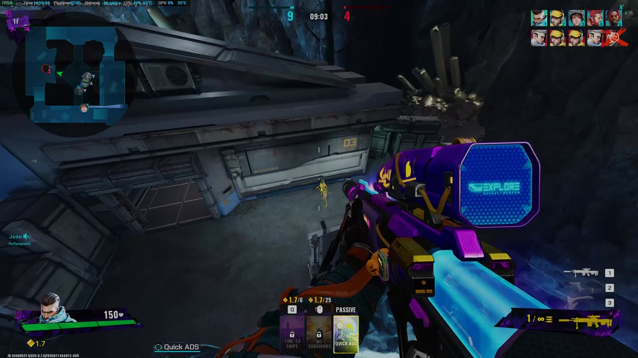 i almost hit a trickshot on fragpunk smh