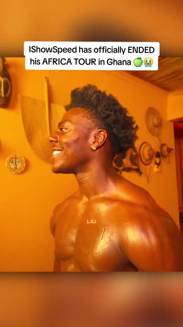 IShowSpeed has officially ENDED his AFRICA TOUR in Ghana ishowspeed fyp