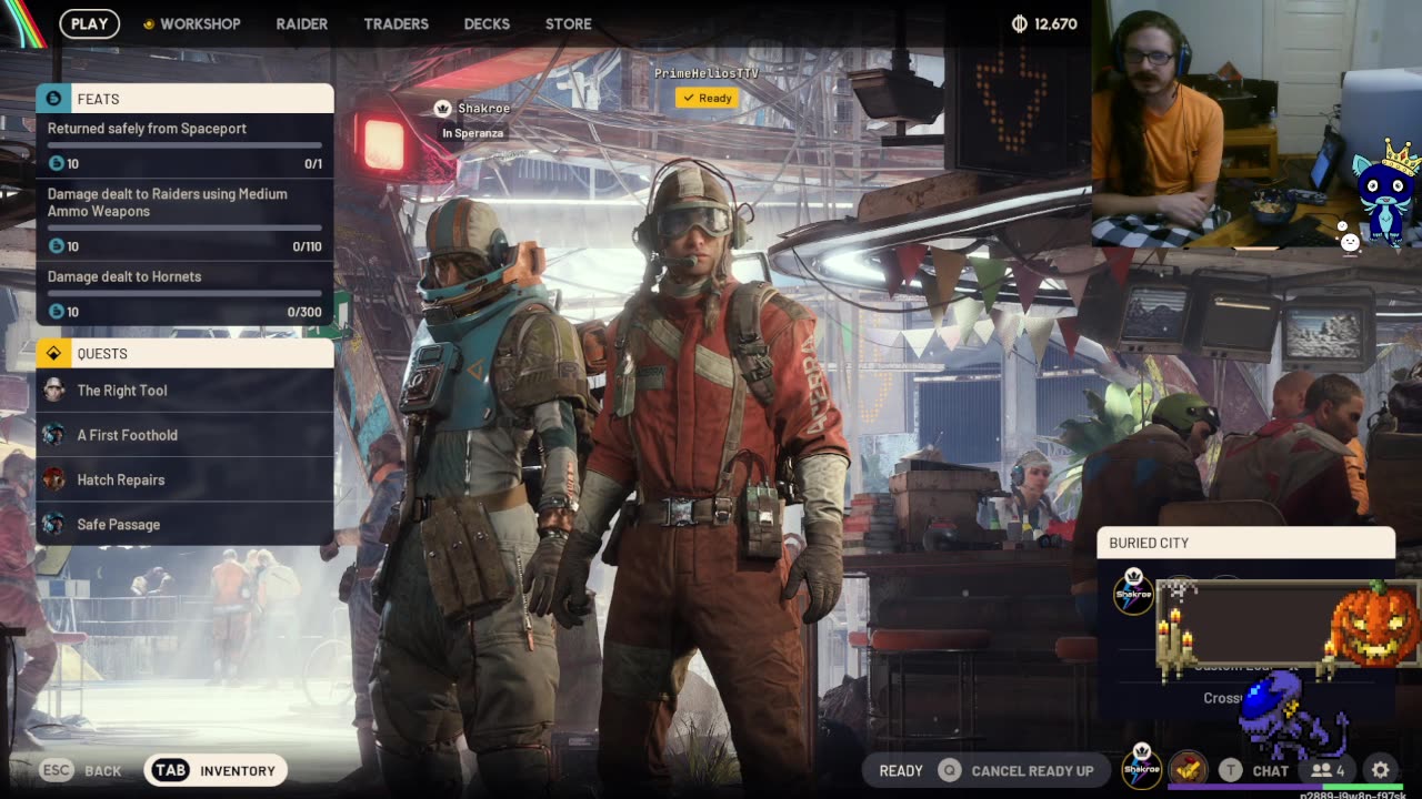 We stay out here raiding!