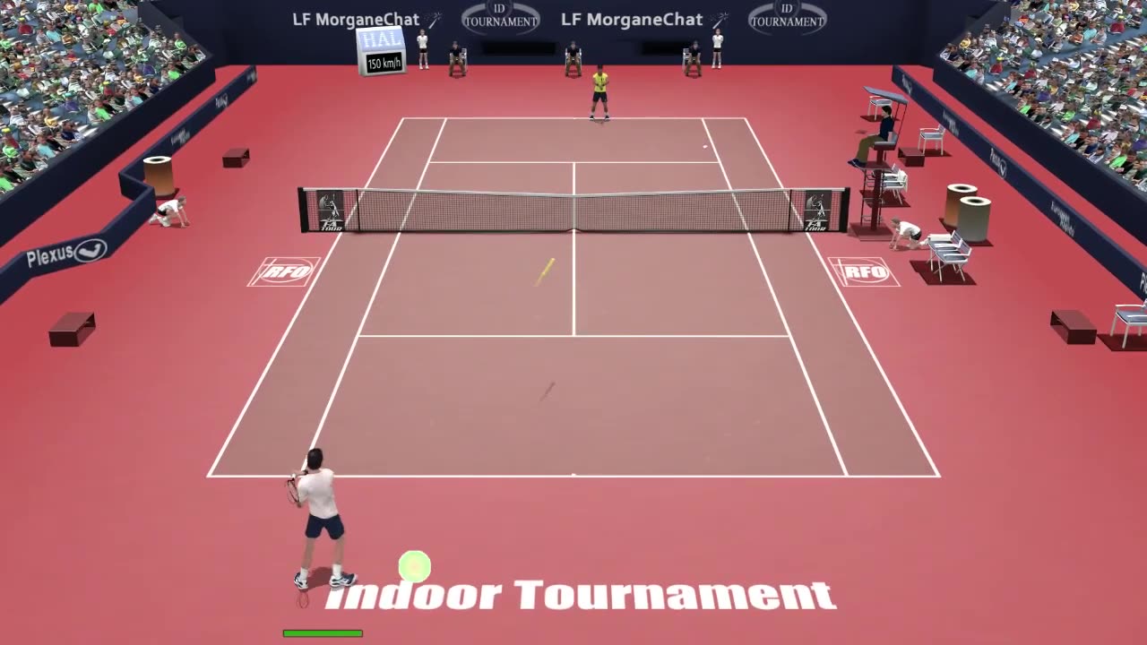 Top Spin 2K25 Federer Beatiful Backhand Winner Online