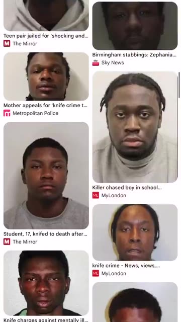 Violence in Britain is black