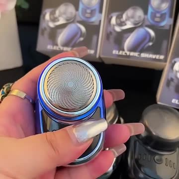 Mini Electric Travel Shaver with Digital Display Face Beard Trimmer