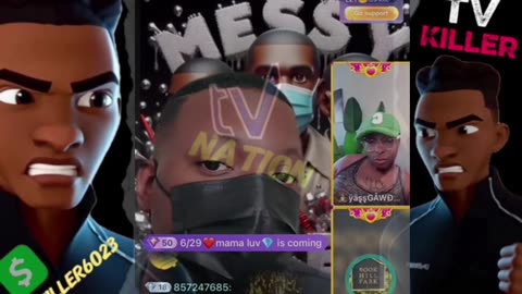 PRINCE J & SMOOTH OPERATOR GOES FOR BLOOD IN MESSY CALLER LIVE