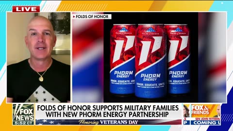 Folds of Honor supports military families with new Phorm Energy drink