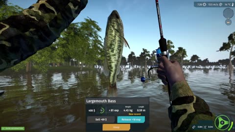 Doing some fishy stuff at America's Atchafalaya Basin, Louisiana.