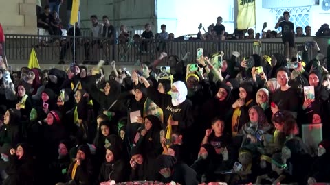 Hezbollah supporters mark a year since leader Nasrallah's killing