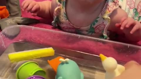 Cute reactions of children
