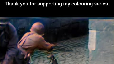 Final Blow US Forces Dismantle Captured Arms #ColourisedHistory