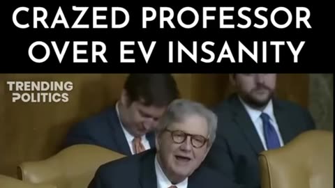 Senator Kennedy torches climate-crazed professor over EV insanity