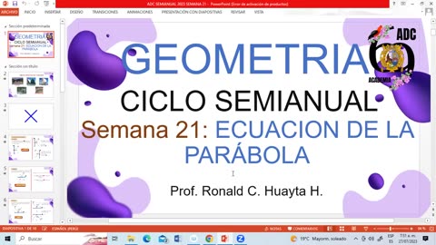 ADC SEMIANUAL 2023 | Semana 21 | Geometría