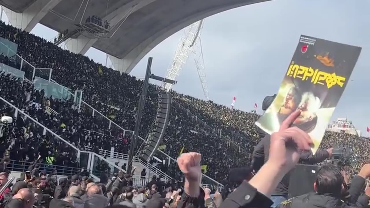 Today, I attended the funeral of Hassan Nasrallah in Beirut