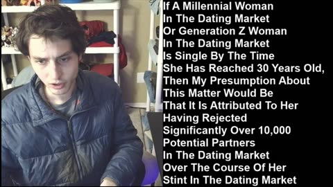 If A Woman In The Dating Market Is Single At 30 Years Old, Then She Likely Rejected Over 10,000 Men