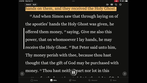 Book of Acts full Book auto read Bible