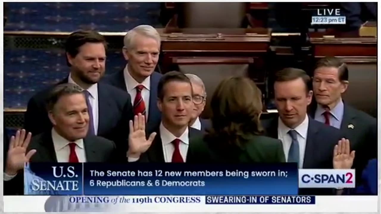 US Senators Swearing In-We Found Camel Toe Since the Election-Too Bad She Did not Follow this Oath