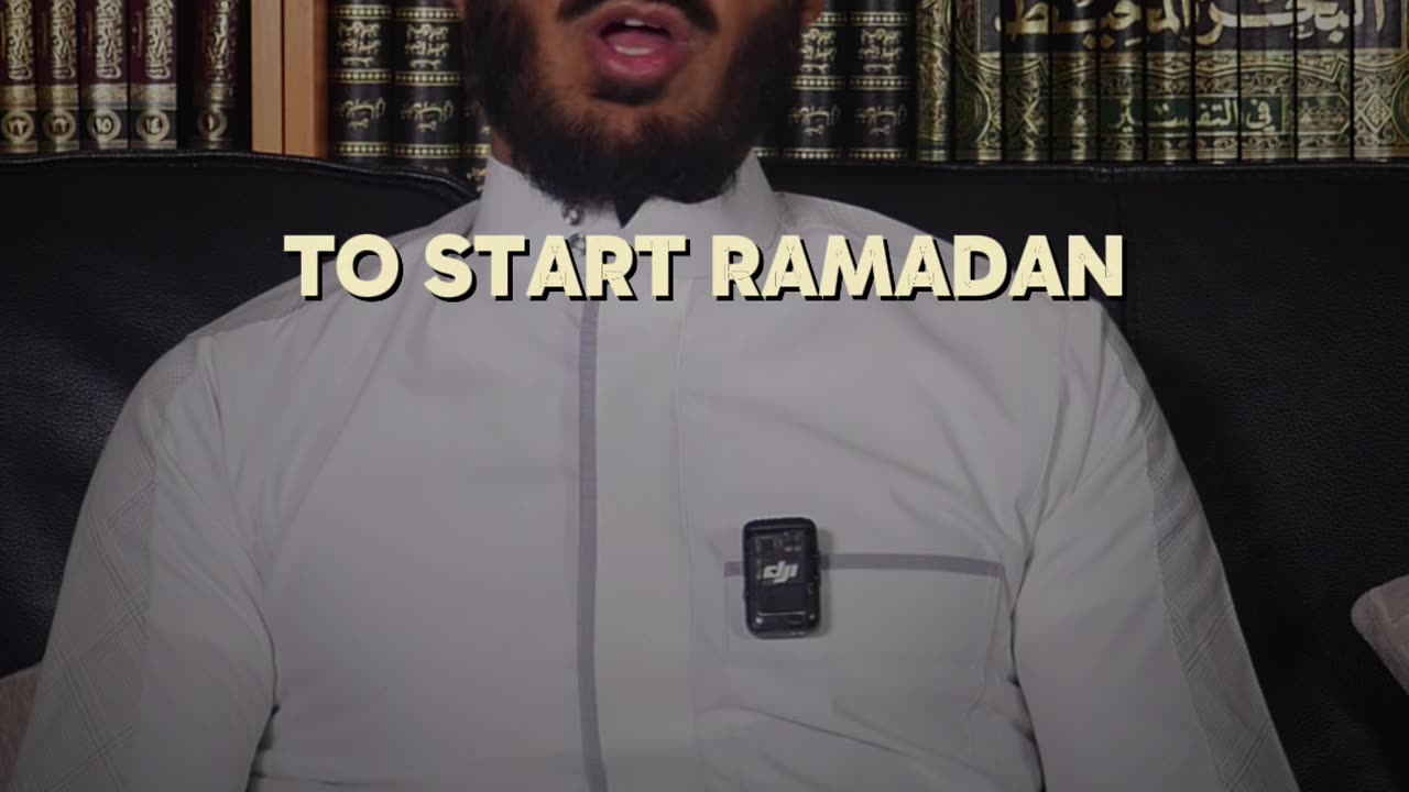 Don't wait for Ramadan, start it now!