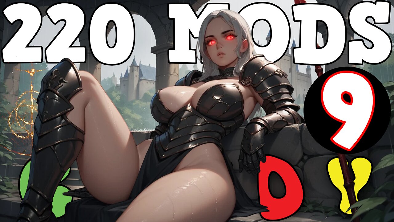 She was tough but very stupid! 😺 VOD Part 9 😺 220 Mod Elden Ring
