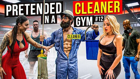 Elite Powerlifter Pretended to be a CLEANER #12 ｜ Anatoly GYM PRANK