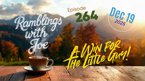 A Win for the Little Guy