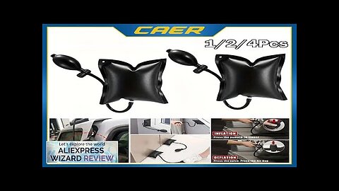 CAER Car Door Window Installation Positioning Bag Air Cushion Pump Wedge Inflatable Review