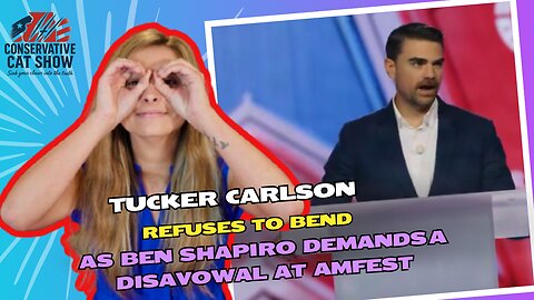 Tucker Carlson Refuses to Bend as Ben Shapiro Demands a Disavowal at AMFEST