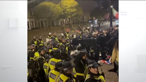 'Violent disorder' at Iran's London embassy leaves four in hospital