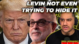 WHY WAS MARK LEVIN MANHANDLING TRUMP?