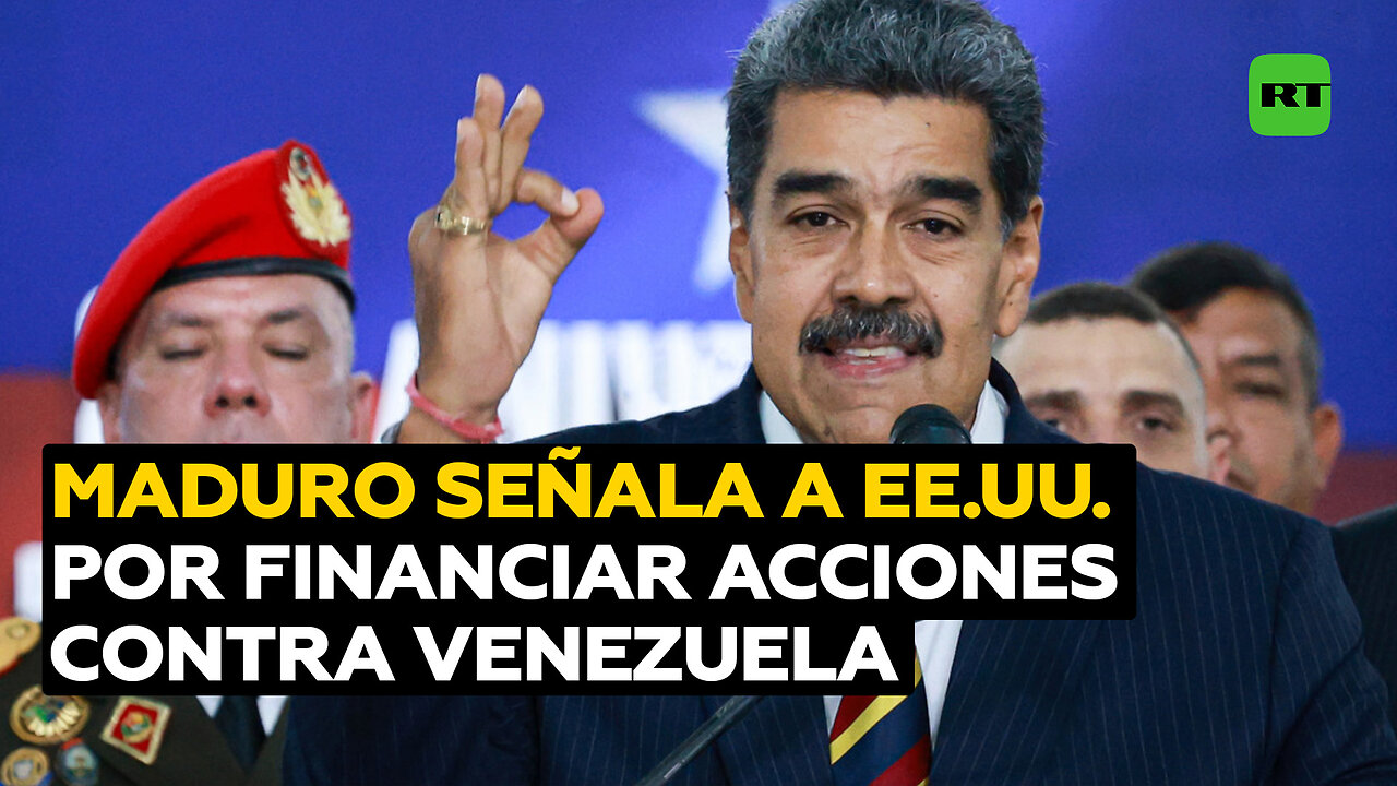 Maduro acusa al Gobierno saliente de EE.UU. de financiar acciones contra Venezuela