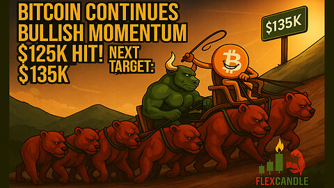 Bitcoin Hits $125K – Next Measured Move to $135K Loading… 👀🔥 | Bulls Refuse to Back Down! EP. 172