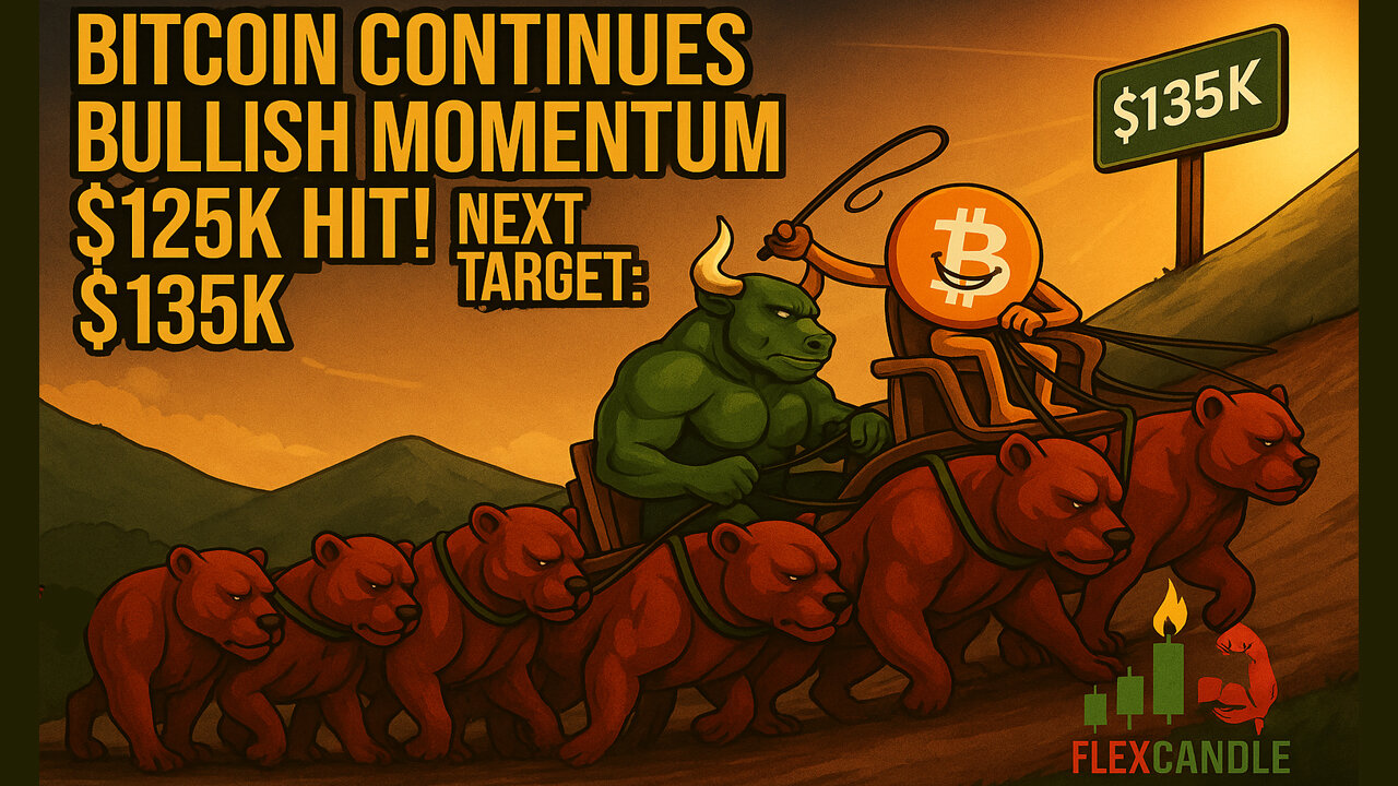 Bitcoin Hits $125K – Next Measured Move to $135K Loading… 👀🔥 | Bulls Refuse to Back Down! EP. 172