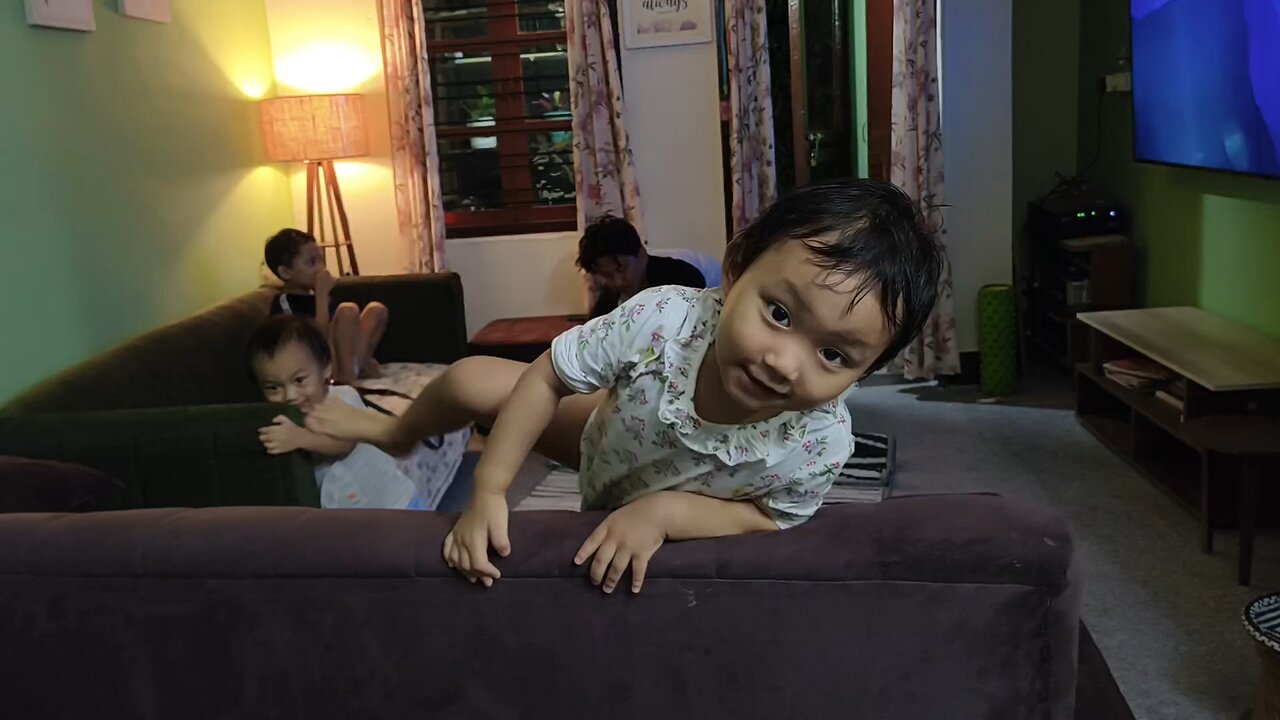 At nunu's new quarter.