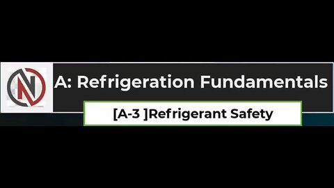 [A-3] REFRIGERANT SAFETY | Practice Q & A | UA STAR Commercial Refrigeration Technician Exam