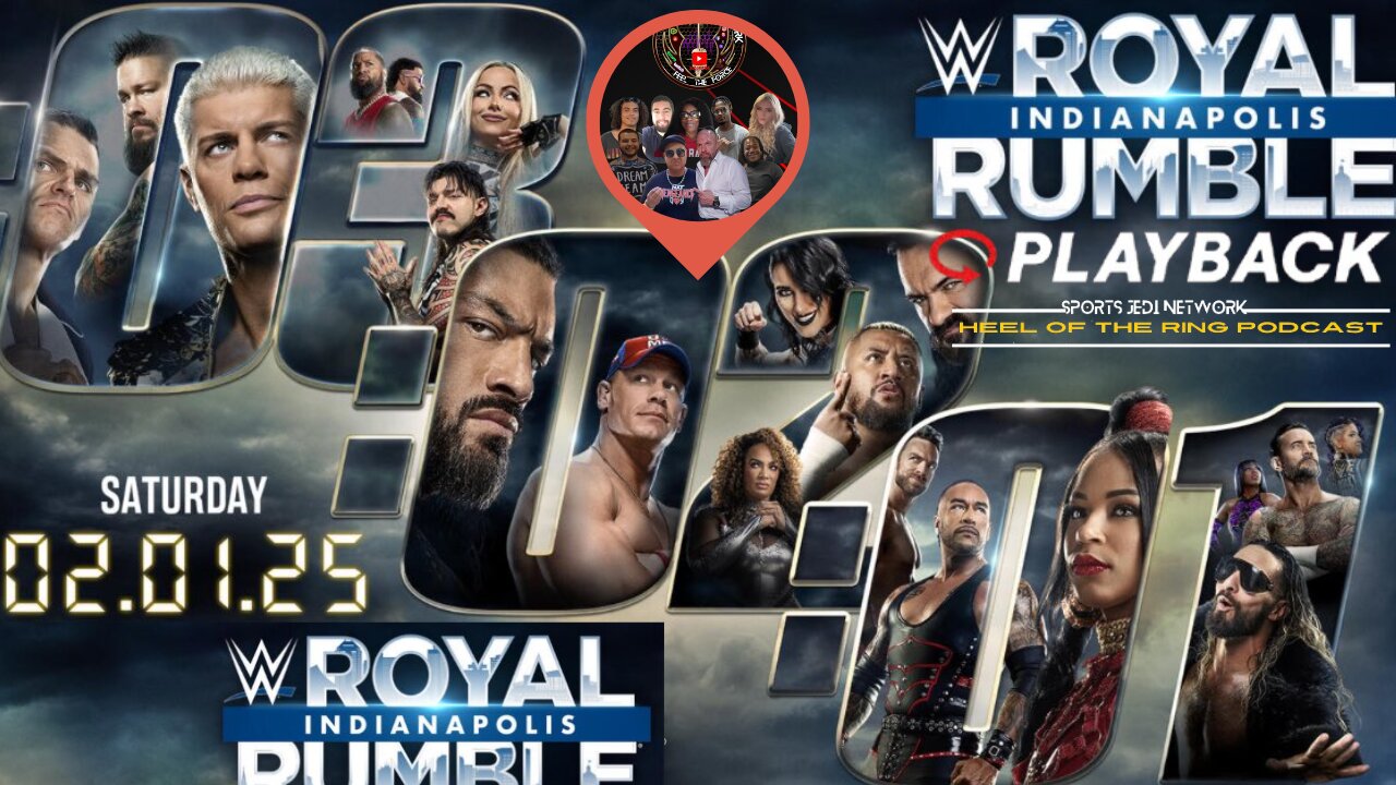 WWE Royal Rumble 2025 LIVE WATCH ALONG WRESTLING with HEEL OF THE RING