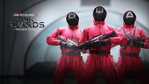 Squid Game 2 Pink Guards Tracer Pack