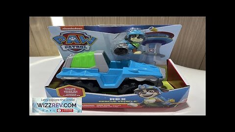 Genuine Paw patrol Dino Rescue Rex Ryder Everest Rescue Vehicle with Collectible Review