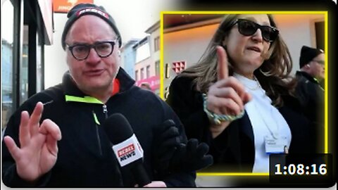 Zelensky's WEF Puppet Master, Chrystia Freeland Runs From Reporters When Confronted With Her Court-Certified Crimes Against Humanity!