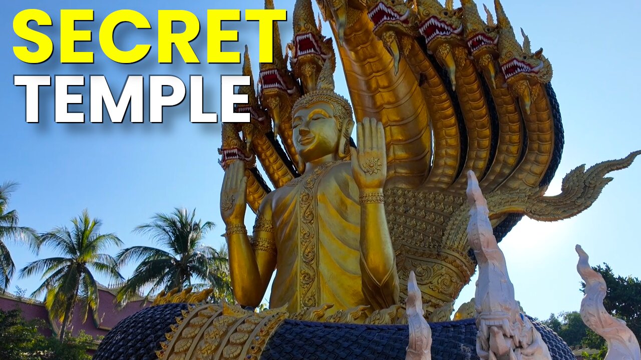 Hidden Secret Temple in Laos Neighborhood – Only Locals Know?