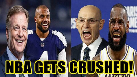 NFL Christmas Day games DEMOLISH LeBron and the NBA in the ratings! The NBA is COOKED!