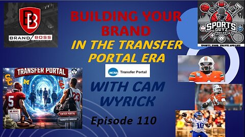 Building Your Brand in the Transfer Portal Era with Cam Wyrick | Episode 110