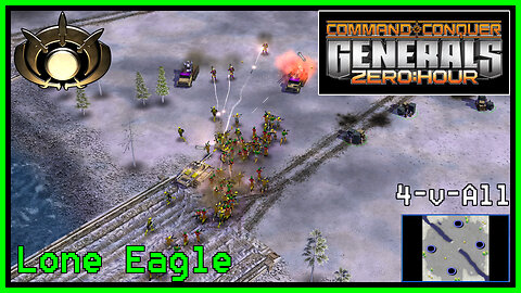 C&C Generals Zero Hour | Demolition General | 4-for-All | Lone Eagle