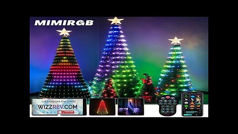 Smart Christmas Tree Lights DIY APP Control USB LED String Lights Fairy Review