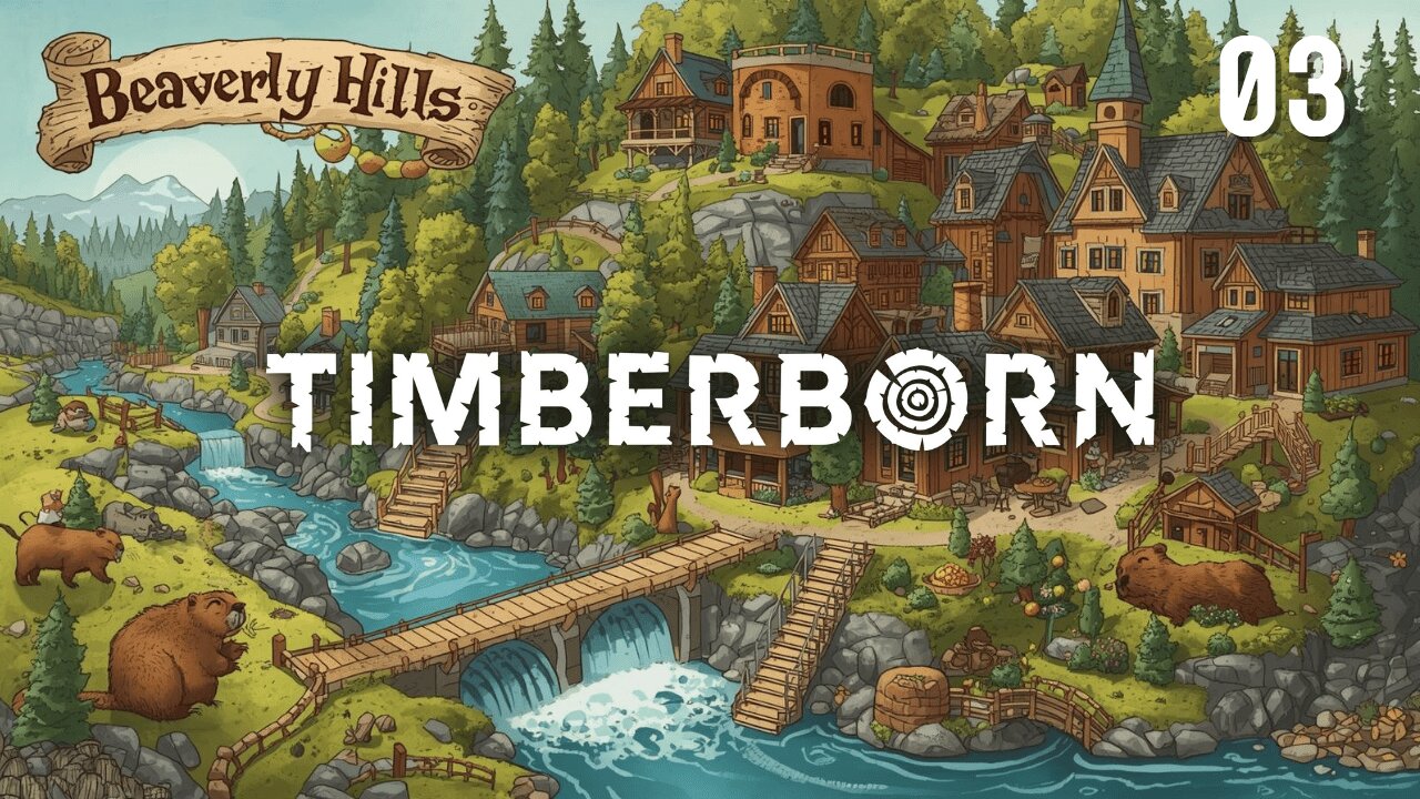 Beaverly Hills Rises: Timberborn’s Dawn 3