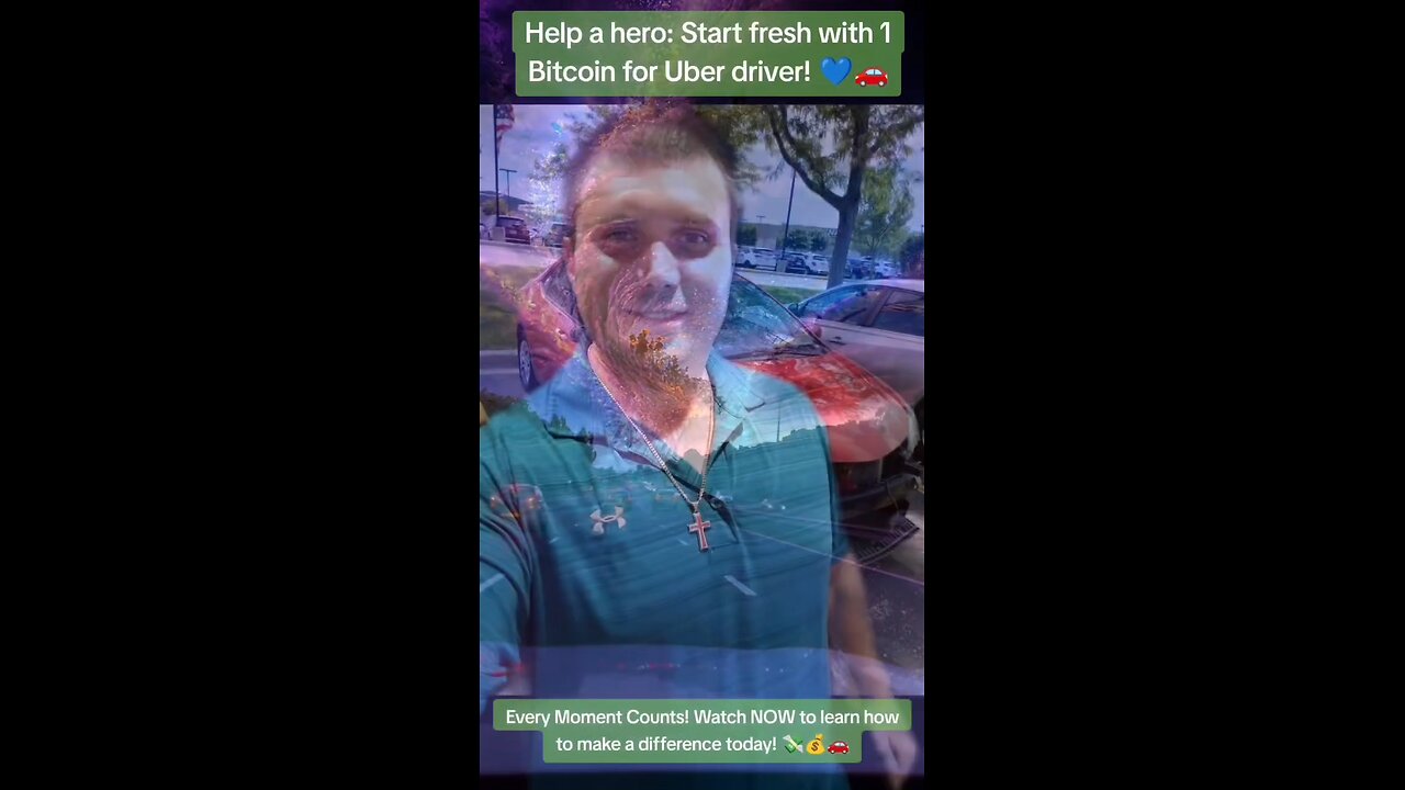 🚗✨ Help an Uber Hero Thrive: Just 1 Bitcoin Can Change Everything! 💖