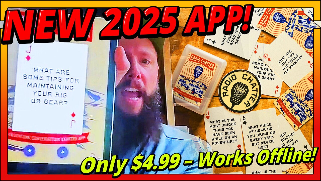 Turn Dead Air into Epic Stories: Radio Chatter Mobile App for Jeeps, GMRS & Campfires (iOS, Android)