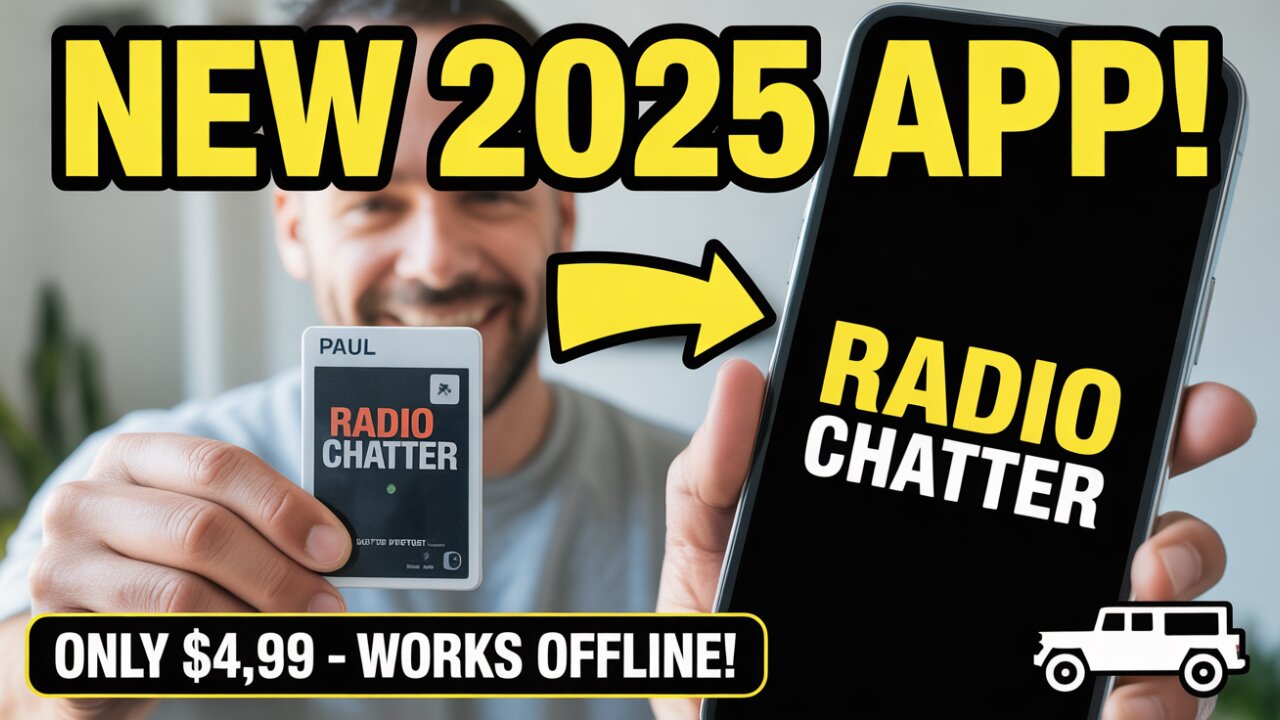 Turn Dead Air into Epic Stories: Radio Chatter Mobile App for Jeeps, GMRS & Campfires (iOS, Android)