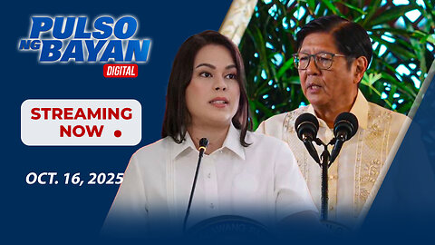 LIVE: Pulso ng Bayan kasama si Admar Vilando at Jade Calabroso | October 16, 2025