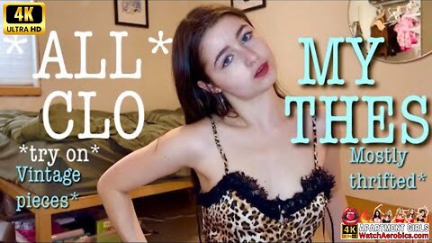 Beautiful Girls Teens Eddie 💓 Making CUTE Outfits From EVERYTHING in Her Closet 😘 4K HD